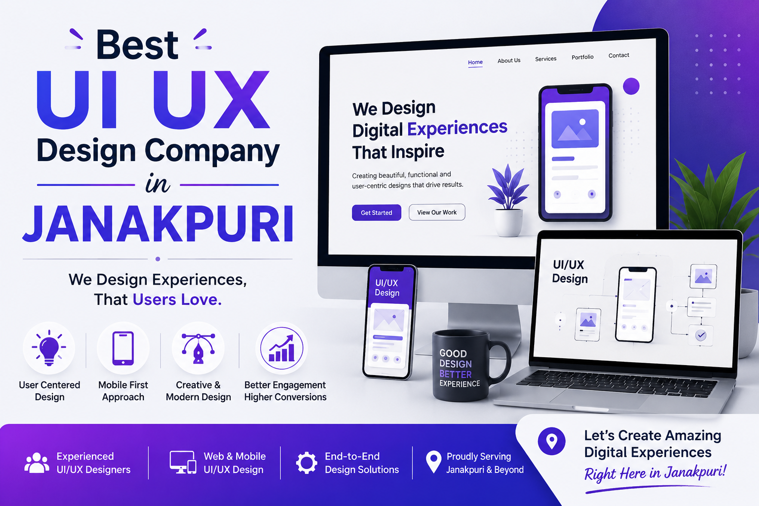 Best UI UX Design Company in Janakpuri