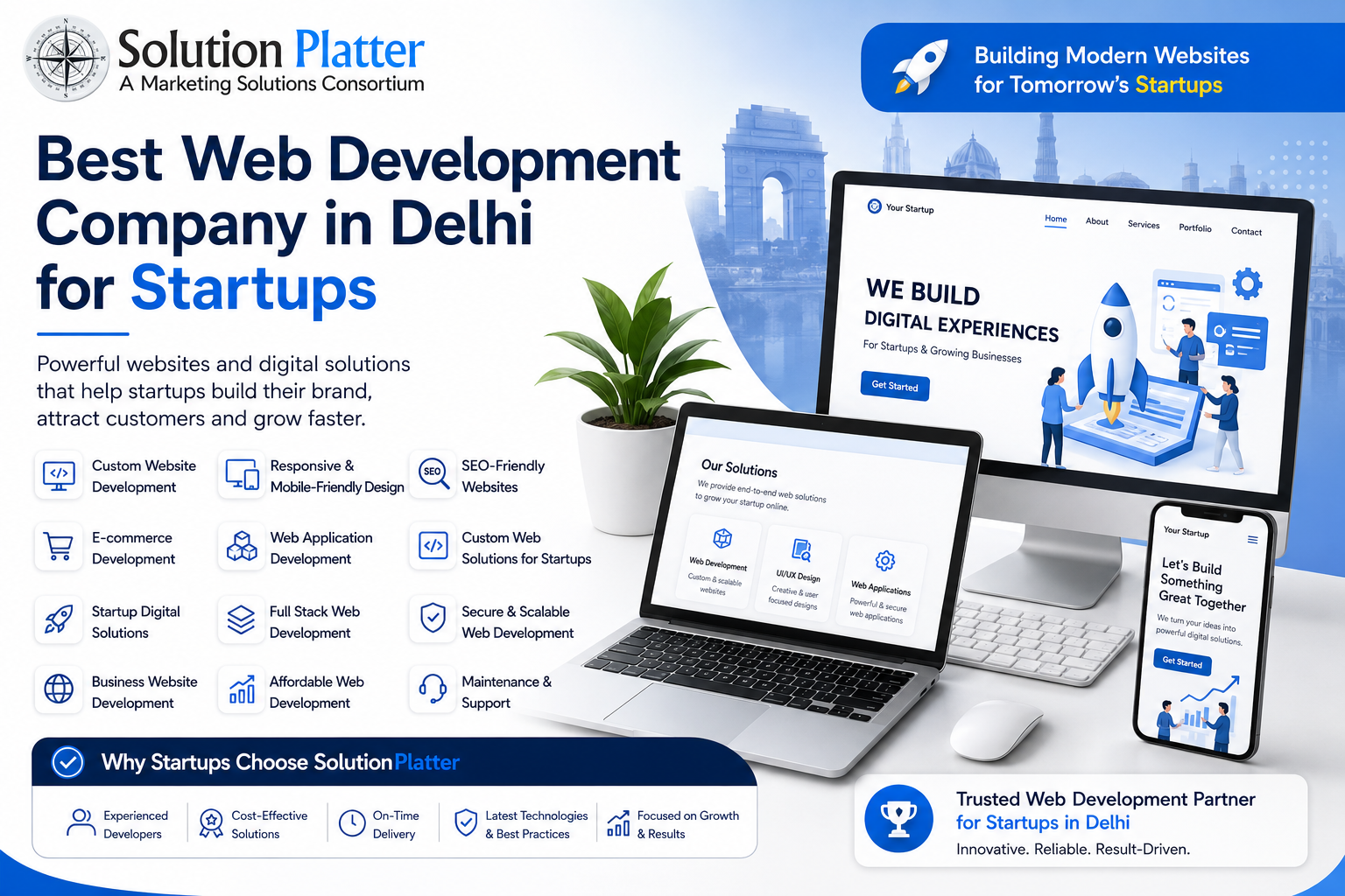 Best Web Development Company in Delhi for Startups