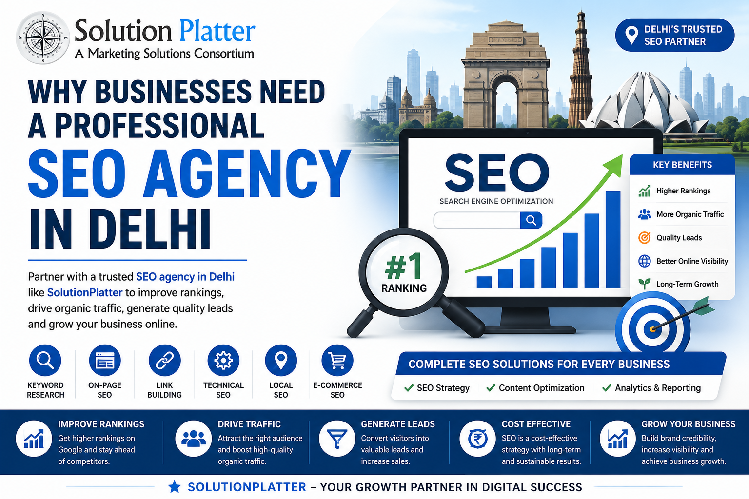 Why Businesses Need a Professional SEO Agency in Delhi